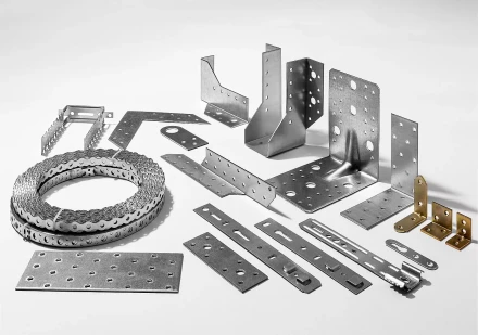 ЗУБР УМ-1.5, 40 x 40 x 17 x 1.5 мм, белый цинк, узкий мебельный уголок (31032-40) купить в Нягани