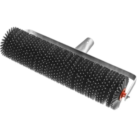 Валик игольчатый ЗУБР &quot;МАСТЕР&quot; по бетону на металлической рамке, под удлинитель, пластмассовые иглы 27мм, 105х400мм 03954-40 купить в Нягани