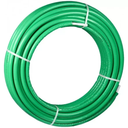 Труба металлопласт. ЗУБР &quot;ШиреФит&quot; с теплоиз., 32мм, толщ.стенки 3мм, мет. слоя 0,6мм, макс. давл. 10атм при 95°С, 25м 51457-32 купить в Нягани