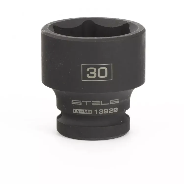 Головка ударная шестигранная 30 мм1/2" CrMo  Stels 13929 купить в Нягани