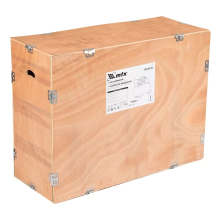 Компрессор воздушный MTX КК-2200/100, 2,2 кВт, 350 л/мин, 100 л, прямой привод, масляный купить в Нягани