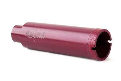 Сегментная алмазная коронка MESSER REDLINE по граниту диаметр 45 мм длина 100 мм