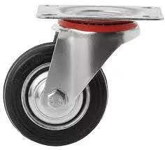 Колесо поворотное резина SC 97 85 мм (F) 1046151