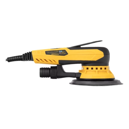 Машина шлифовальная орбитальная бесщет Denzel OS-150-BL 27606, 350 Вт, 4000-10000 об/мин купить в Нягани