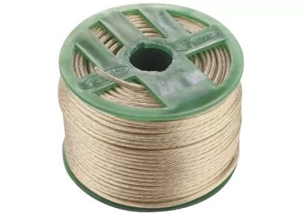 Трос металлополимерный прозрачный ПР-4.0 4,0 мм толщина катушка 100 м СИБРТЕХ 47630 купить в Нягани