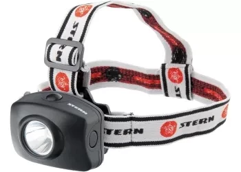 Фонарь наголовный, светодиодный. 1 super Led, 3хААА, Stern 90564 купить в Нягани