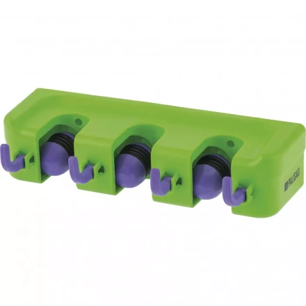 Настенный держатель для садового инструмента 3 ячейки 4 крюка Palisad 68301 купить в Нягани