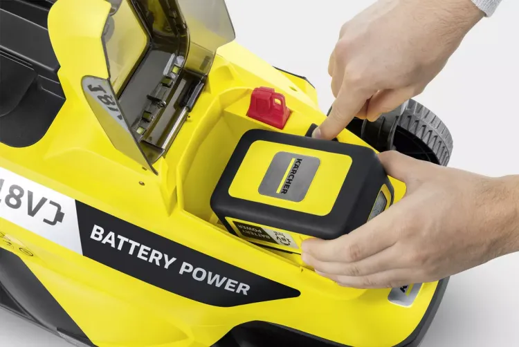Аккумуляторная газонокосилка KARCHER LMO 18-33 Set купить в Нягани