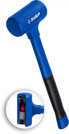 ЗУБР БМО, 42 мм, 450 г, безынерционный молоток, Профессионал (2049-450) купить в Нягани