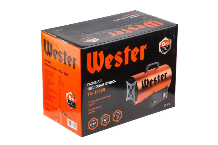 Газовая тепловая пушка WESTER TG-12000 купить в Нягани