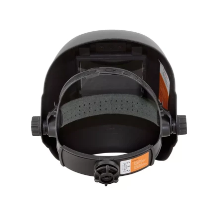 Маска сварщика ГЛАДИАТОР черная С5 FoxWeld с откидным стеклом купить в Нягани