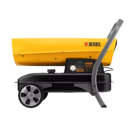 Дизельная тепловая пушка DHG-45i, 45 кВт, 1000 м3/ч, прямой нагрев, электронный термостат Denzel 96485 купить в Нягани