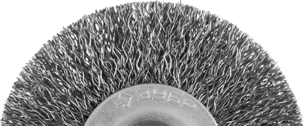 ЗУБР &quot;ПРОФЕССИОНАЛ&quot;. Щетка дисковая для дрели, витая стальная проволока 0,3мм, 38мм 35198-038_z02 купить в Нягани