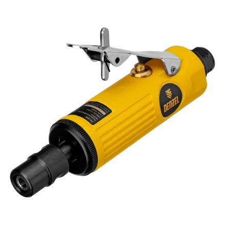 Пневмошлифмашина прямая Denzel 57464 PGS25000, 25000 об/мин, 10 шлиф. камней, цанга - 3, 6 мм, 113 л/мин купить в Нягани