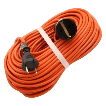 Удлинитель-шнур силовой Сибртех 30 м, 6А, тип УХз6, ПВС, 1 розетка без заземления 95813 купить в Нягани