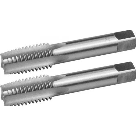 Комплект метчиков ЗУБР &quot;МАСТЕР&quot; ручных для нарезания метрической резьбы, М16 x 2, 2шт 4-28006-16-2.0-H2 купить в Нягани