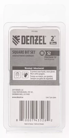 Бита S2x50, 5 шт. Denzel 7711325 купить в Нягани