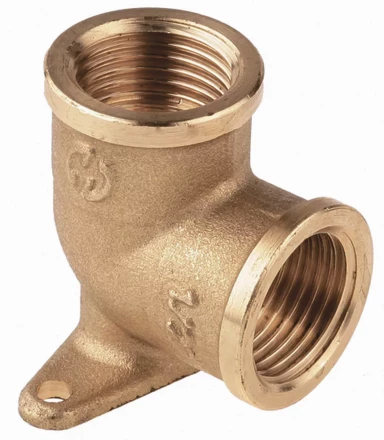Уголок GENERAL FITTINGS с креплением к стене в двух точках, латунь, г/г, 1/2&quot; 51076-G/G-1/2 купить в Нягани