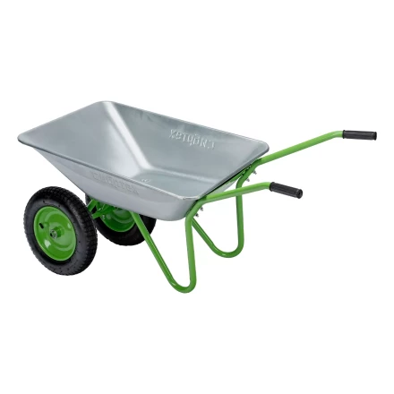 Тачка садовая Сибртех 689135, 2-х колесная, грузоподъемность 120 кг, объем 65 л купить в Нягани