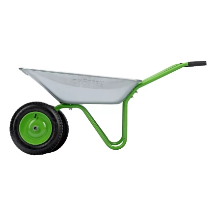 Тачка садовая Сибртех 689135, 2-х колесная, грузоподъемность 120 кг, объем 65 л купить в Нягани