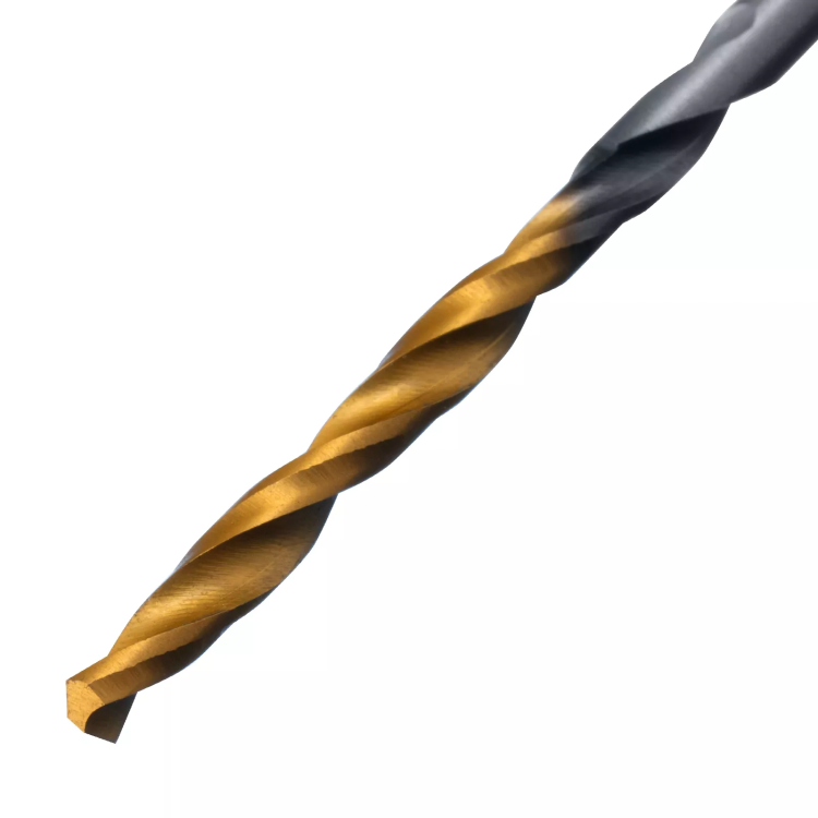 Сверло спиральное по металлу Denzel 2 x 49 мм, Р6М5, Golden Tip , 2шт., 718223 купить в Нягани