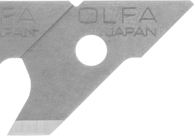 Лезвие OLFA перовое для CMP-1, 5х24,5х0,5мм, 15шт OL-COB-1 купить в Нягани
