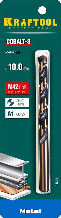 Сверло по металлу HSS-Co 29656-10 купить в Нягани