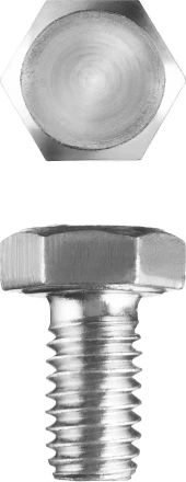 Болт ЗУБР &quot;МАСТЕР&quot; с шестигранной головкой, ГОСТ 7798-70, класс прочности 5.8, оцинкованный, M6x10мм, 5кг 303080-06-010 купить в Нягани