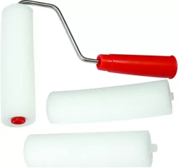 Набор: валик "ПОРОЛОН" с ручкой + 2 шубки 65 мм D валика - 42 мм Россия 80440