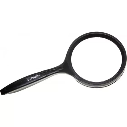 Лупа ЗУБР &quot;МАСТЕР&quot; для чтения, 3-х/5-ти кратное увеличение, диаметр линзы 75мм 40540-75 купить в Нягани