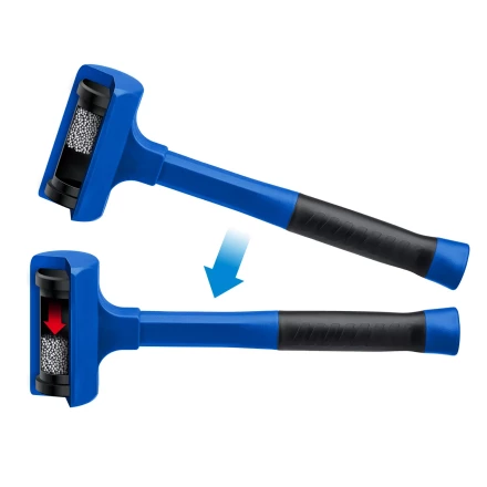 ЗУБР БМО, 47 мм, 680 г, безынерционный молоток, Профессионал (2049-680) купить в Нягани