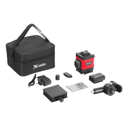 Лазерный уровень м-призм. ML 360-3 Basic SET, 30 м, зеленый луч, акк. Li 3000 мАч, сумка// MTX 35083 купить в Нягани