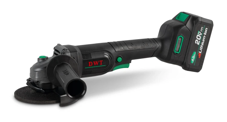 Бесщеточная аккумуляторная углошлифовальная машина DWT AWSP-20-125 D-4C2 BMC купить в Нягани