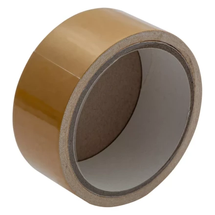 Лента клейкая двусторонняя, 38 мм х 5 м, на тканевой основе Сибртех 887105 купить в Нягани