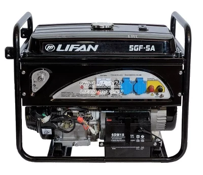 Бензогенератор LIFAN 5GF-5A