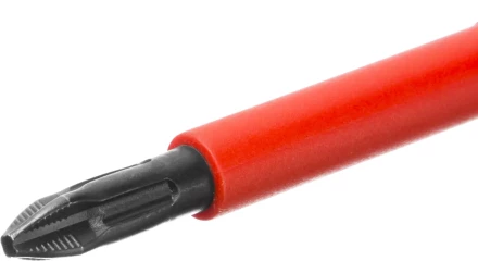 Отвертка KRAFTOOL, высоковольтная, Cr-Mo-V стержень, двухкомпонент. маслобензостойкая рукоятка, PH №2, 100мм 250084-2-100 купить в Нягани