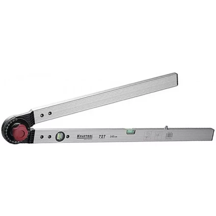 Уровень KRAFTOOL алюминиевый угловой, 1-270 градусов, 600 / 1400мм 34727-140 купить в Нягани