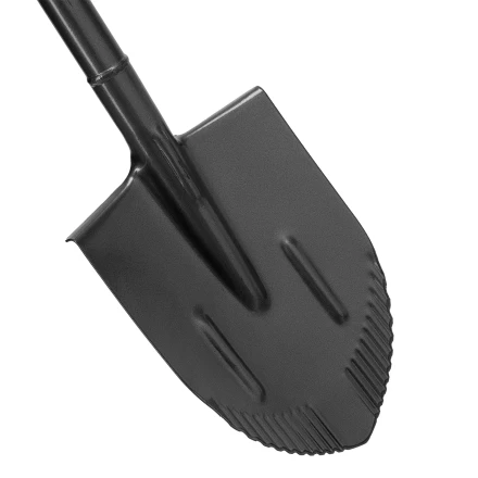 Лопата штыковая Сибртех, 210х290х1150 мм, цельнометаллическая, с зубьями, 61369 купить в Нягани