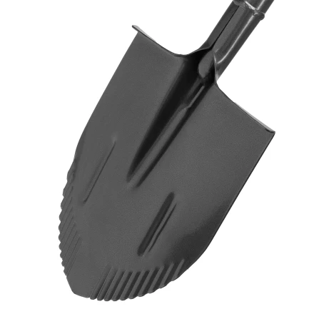 Лопата штыковая Сибртех, 210х290х1150 мм, цельнометаллическая, с зубьями, 61369 купить в Нягани