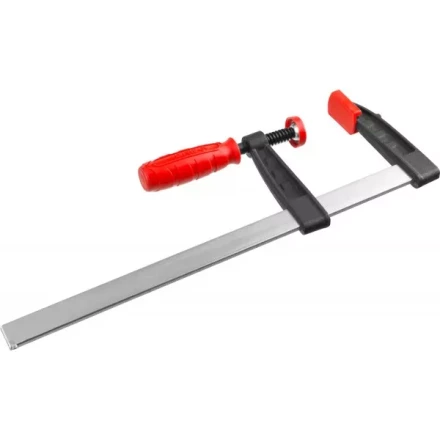 Струбцина ЗУБР &quot;МАСТЕР&quot;, тип &quot;F&quot;, пластмассовая ручка, стальная закаленная рейка, 80х300мм 32150-080-300 купить в Нягани