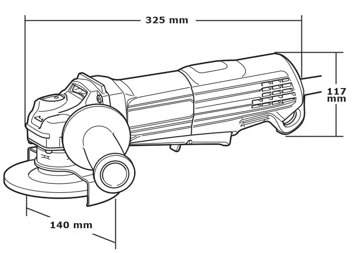 Шлифмашина угловая MAKITA GA5050R купить в Нягани