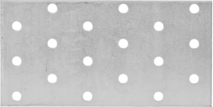 Пластина соединительная ЗУБР &quot;МАСТЕР&quot;, 60х120мм, 20шт 310255-060-120 купить в Нягани