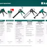Сопла сменные для пистолетов KRAFTOOL 06777-xx 06677-S купить в Нягани