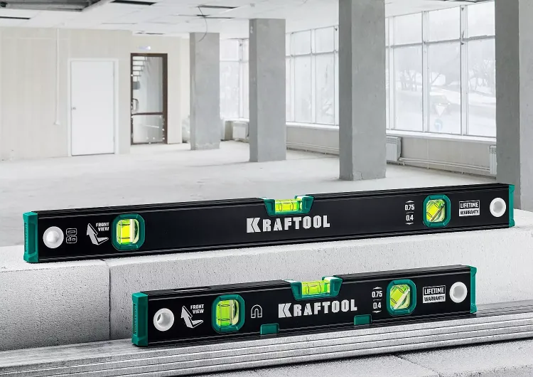 Профессиональный уровень с зеркальным глазком KRAFTOOL 34781-60 купить в Нягани