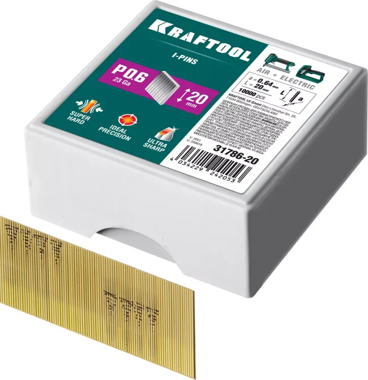 Шпильки тип 23GA (P0.6) 10 000 шт 31786-20 купить в Нягани