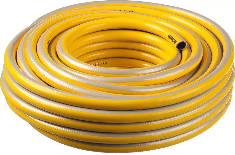 Шланг RACO "COMFORT" поливочный, 30атм., армированный, 3-х слойный, 1/2"х50м 40303-1/2-50 купить в Нягани