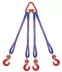 Строп текстильный четырехветвевой 4СТ 2.5 т L=2.5 м SF7 30 мм Звено РТ- 3 купить в Нягани