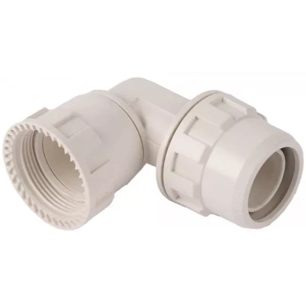 Переходник ЗУБР &quot;ШиреФит&quot; угловой 90° &quot;накидная гайка - штуцер с гайкой&quot;, 32мм 51482-32 купить в Нягани