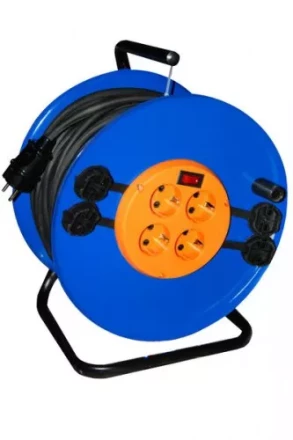 Удлинитель электрический силовой мет.катушка 20м 4 роз ЭНКОР 69580 купить в Нягани