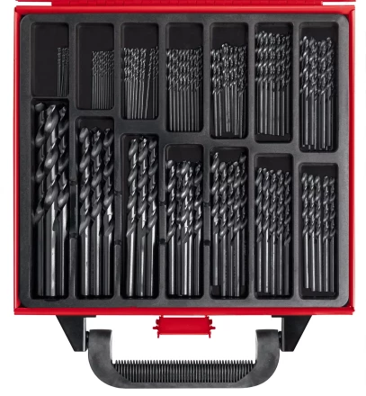 ЗУБР 99 шт, (1-10 мм), сталь Р4М2, класс В, мет.бокс, набор сверл по металлу (29605-H99) купить в Нягани